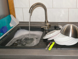 Clogged Sink