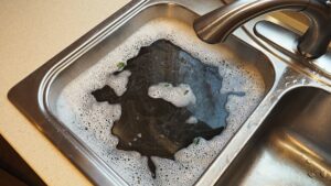 Clogged Sink